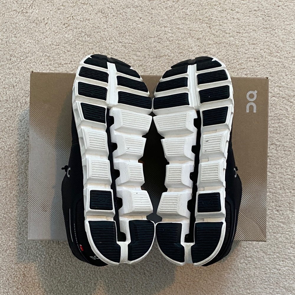 On Running Women’s Black Running Shoes - Picture 7 of 8